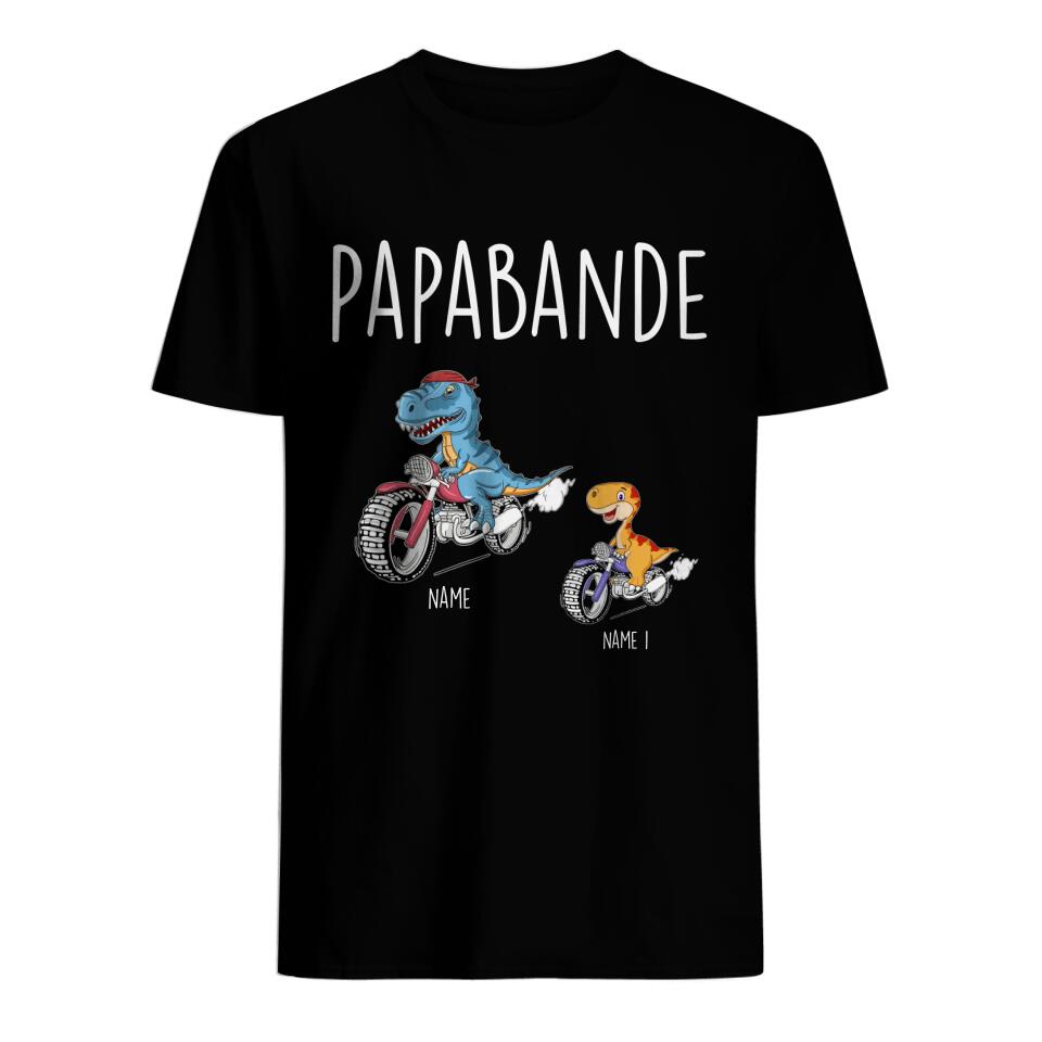 Personalisiertes T-shirt für Papa | personalisierte Geschenke für Papa | Papabande/ Opabande