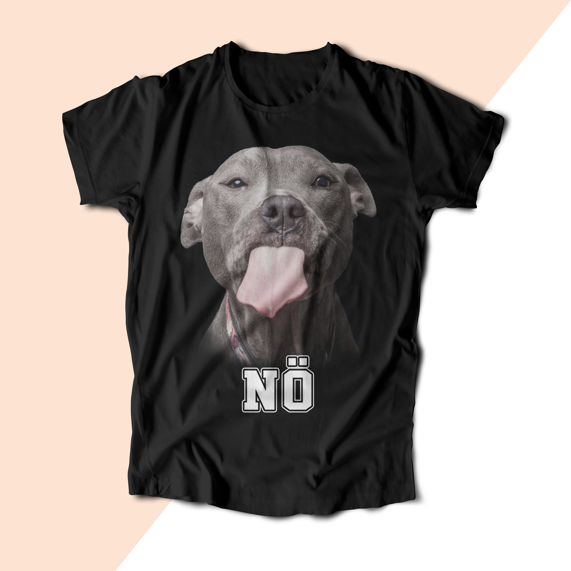 Unisex T-Shirt Nö Pitbull - Hamyso